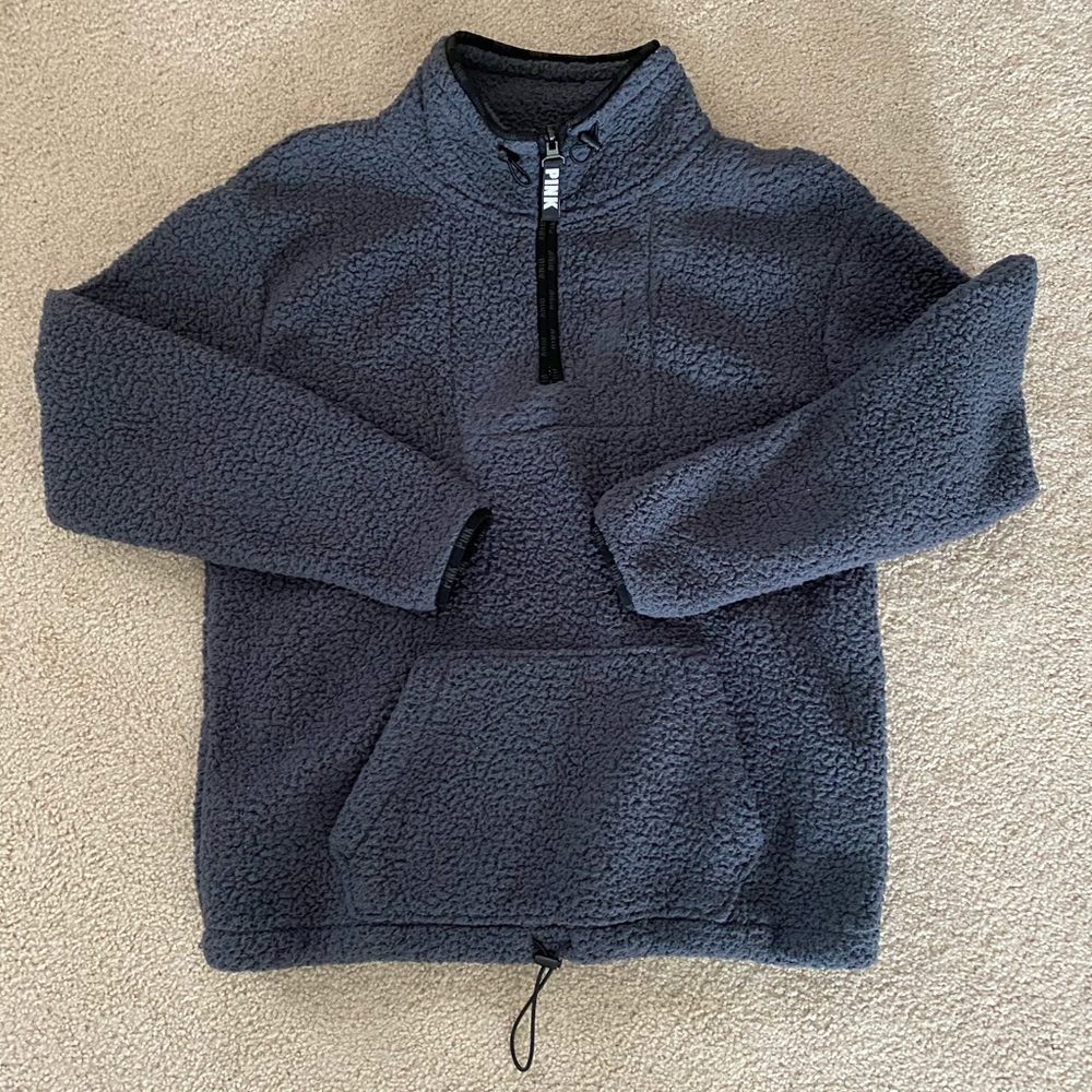 Victoria’s Secret PINK Sherpa sweatshirt